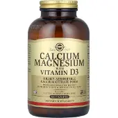 Solgar , Kalsium Magnesium med Vitamin D3, 150 Tabletter