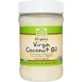 Now , Reel Mad, Ækologisk Virgin Kokosolie, 12 fl oz (355 ml)