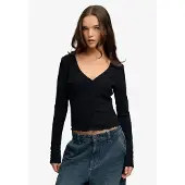 Superdry Athletic Essential Pointelle Cardigan