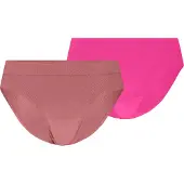 Puma Women's Briefs (2-Pack), Women, Dusty Pink, S