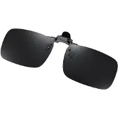 INF Polariserede Clip-on Solbriller: Ultimativ UV400 Beskyttelse Black+Grey