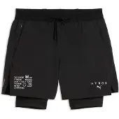 Puma x HYROX PWRMODE 2-in-1 Shorts Men, Fitness, Black, 6XL