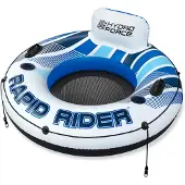 Bestway Oppustelig ring med ryglæn Rapid Rider 135 cm 43116