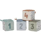 Little Dutch Plysterninger - 4 stk - Forest Friends - - OneSize - Aktivitetslegetøj