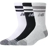 New Balance Active Lifestyle Striped Crewsokker Assorteret
