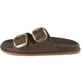 L37 HANDMADE SHOES Pantoletter 'SUMMER SOOTHE' brun