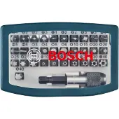 Bosch Skruebitsæt med 32, dele, blå