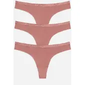 LEAFLETIC Panty 'Women’s Mid Rise Brazilian' lyserød