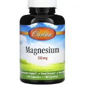 Carlson , Magnesium, 350 mg, 180 Kapsler