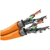 Goobay 75714, 50 m, Cat7a, S/FTP (S-STP), Orange