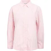 Object Bluse 'OBJREISS' lyserød / naturhvid