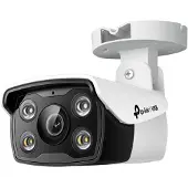 TP-LINK VIGI C340, IP-sikkerhedskamera, Udendørs, Ledningsført, Loft/væg/pæl, Sort, Hvid, Kugle (form)