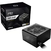 Asrock Pro Series Pro-650g 650w Atx 80+ Gold Modulær Strømforsyning