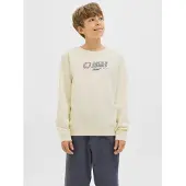 Jack & jones Sweatshirt - JcoTier - Sweet Corn - - 12 år (152) - Sweatshirt