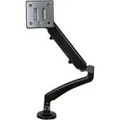 StarTech.com Startech Desk Clamp Monitor Mount - Adjustable - Supports Monitors 12 to 34 - Full Motion Slim VESA Mount Monitor Arm - Desk & Grommet Clamp -Black
