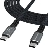 Wozinsky WPS-UY41S USB-C USB4 Cable 40Gb/s 240W 1m 4K - Black