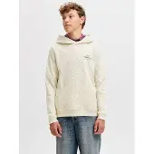 Jack & Jones Hættetrøje - JorNorrebro - Antique White/AW26 - - 14 år (164) - Hættetrøje