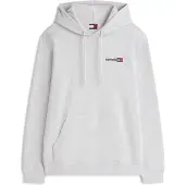 Tommy Hilfiger Sweatshirt 'ENTRY DNA' lysegrå / rød / sort