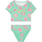 Roxy Set Tropicool Crop Kortærmet Rash Guard