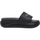 Pepe Jeans Pepe Jeanstil kvinder. PLS700001 Bella Log-sandaler sort (38), Fast, Ingen, Badetøj, Polyuretan