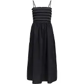 Object Sommerkjole 'OBJElly Hope' sort / hvid