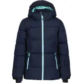 Icepeak - Skijakker børn - Loris Jr Bleu Fonce til UnisexUld - Børnetoj Størrelse 128 cm - Flåde