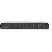 Nedis Hdmi-splitter 4 Porte Hdmi Ind Til 4xhdmi Ud 4k Metal 60hz