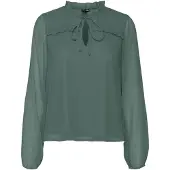 Vero Moda Bluse 'MILLA' mørkegrøn