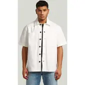 G-Star Bowling 2‑Pocket Lightweight Regular Shirt - White - Men