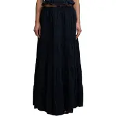 Superdry Tiered Maxi Lang Nederdel