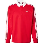 Adidas Originals 3 Stripes Rugby Polo Med Lange ærmer