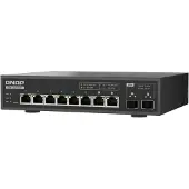 Qnap QSW-L3208-2C6T - Switch - Administreret - 2 x 10 Gigabit SFP+ + 8 x 100/1000/2.5G/5G/10GBase-T - desktop