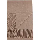GOBI Cashmere Sjal 'Unisex Cashmere Fringed Scarf' taupe