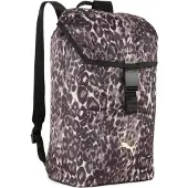 Puma POP 12.5L Small Backpack Women, Accessories, Black/Leopard Aop, OSFA