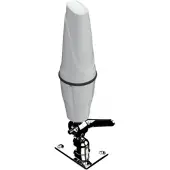 Poynting OMNI MARINE AND COASTAL LTE 5G ANTENNA, 2,5 dBi, 0.617 - 3.8 GHz, 50 ohm (O), Omniretningsbestemt antenne, N-type, Hunstik