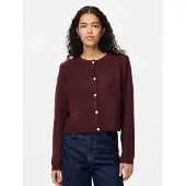 Pieces Silly O-neck Knit Cardigan