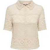 ONLY Bluse 'ONLLEILANI' creme
