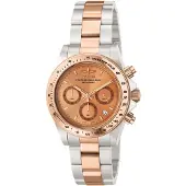 Invicta Herreur 6933 Speedway Classic Rosa guldfarvet/Stål Ø40 mm