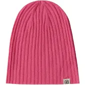 GOBI Cashmere Hue 'Unisex Cashmere Rib Knit Hat' kirsebærsrød