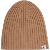 GOBI Cashmere Hue 'Unisex Cashmere Rib Knit Hat' camel