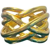 Les Reines Ring 'The Costellate' guld