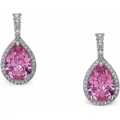 Avant Garde Øreringe 'Lunara' lys pink