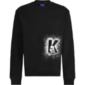 Karl lagerfeld JEANS Sweatshirt sort / hvid