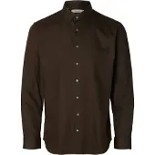 Selected Skjorte brun
