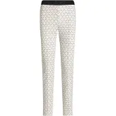Marc Cain Leggings creme / sort / hvid