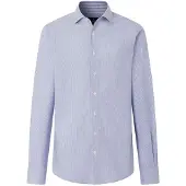 Hackett London Hackett Londontil mænd. HM3010750 skjorte bengal striber bi-stretch fit tailored blå (M), Casual, Bomuld, Klassisk, Lange ærmer