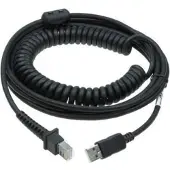 Datalogic - USB-kabel - 5 m - snoet - sort