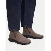 Caprice Bootie, beige, made of Leather without heel, Size 36
