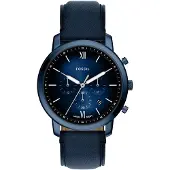 Fossil Analogt ur 'NEUTRA' navy / hvid