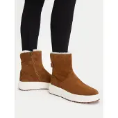 Caprice Bootie, brown, made of Leather without heel, Size 40